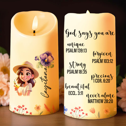Inspirational Quotes With Beautiful Girl And Flowers Design