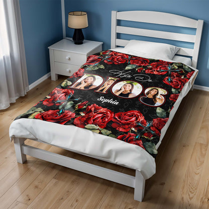 Daughter Of God, Eternal Love Roses And Cross Theme