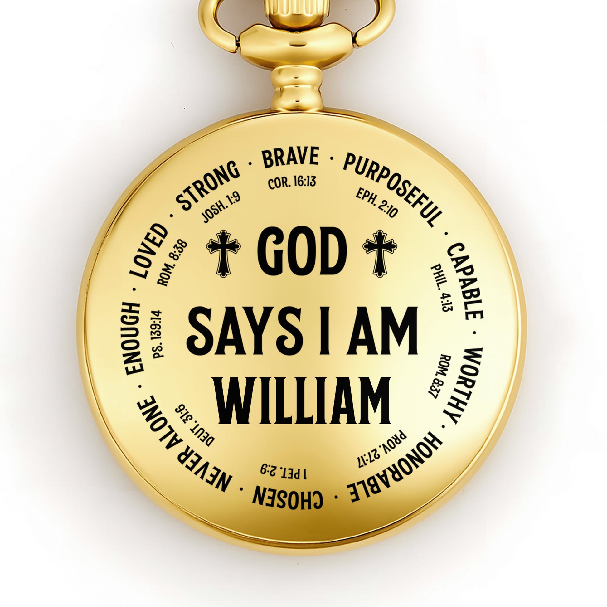 God Says I Am Strong, Brave, Loved, Capable