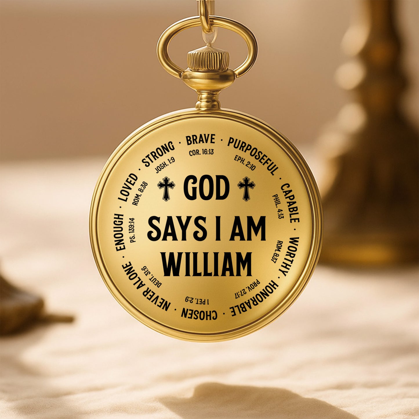 God Says I Am Strong, Brave, Loved, Capable