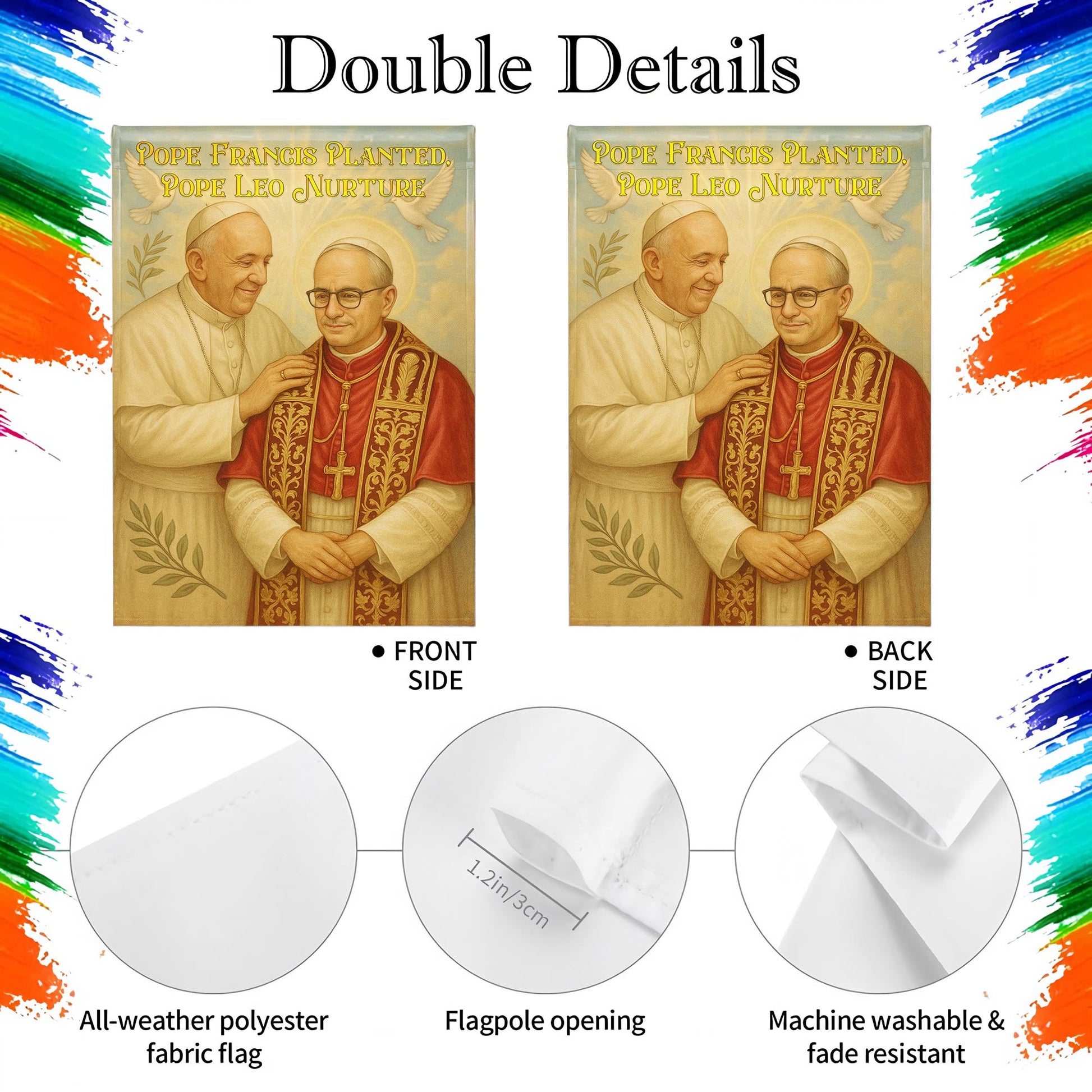 Pope Francis Planted, Pope Leo Nurture, Featuring Popes