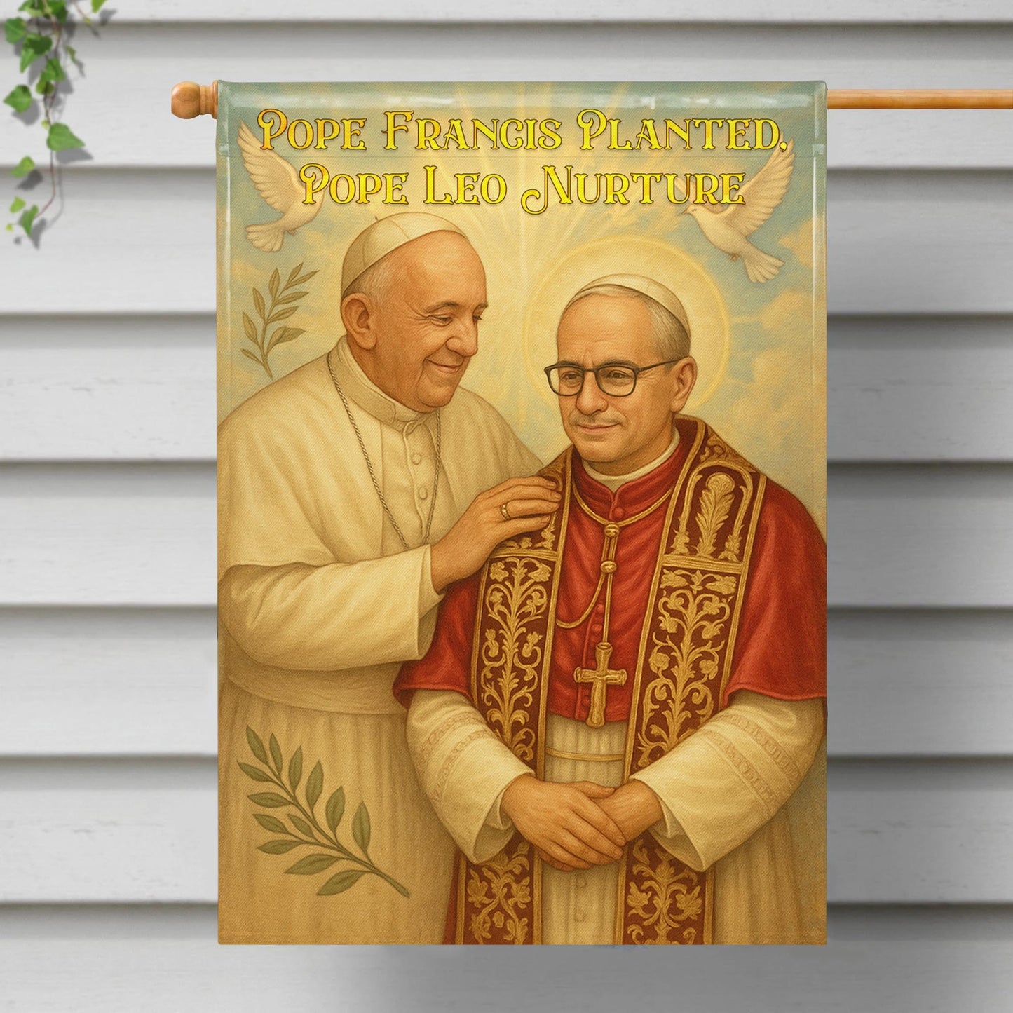 Pope Francis Planted, Pope Leo Nurture, Featuring Popes