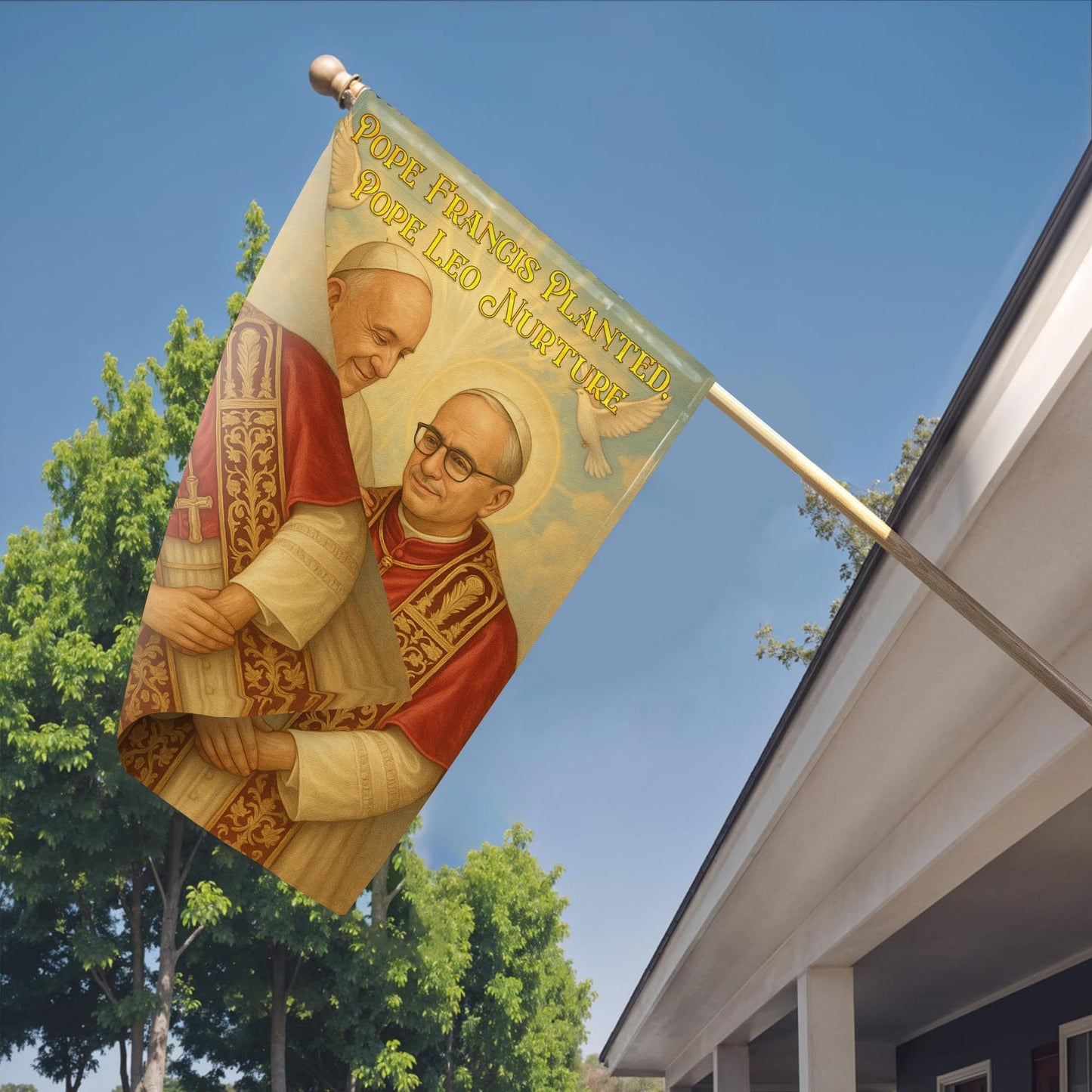 Pope Francis Planted, Pope Leo Nurture, Featuring Popes