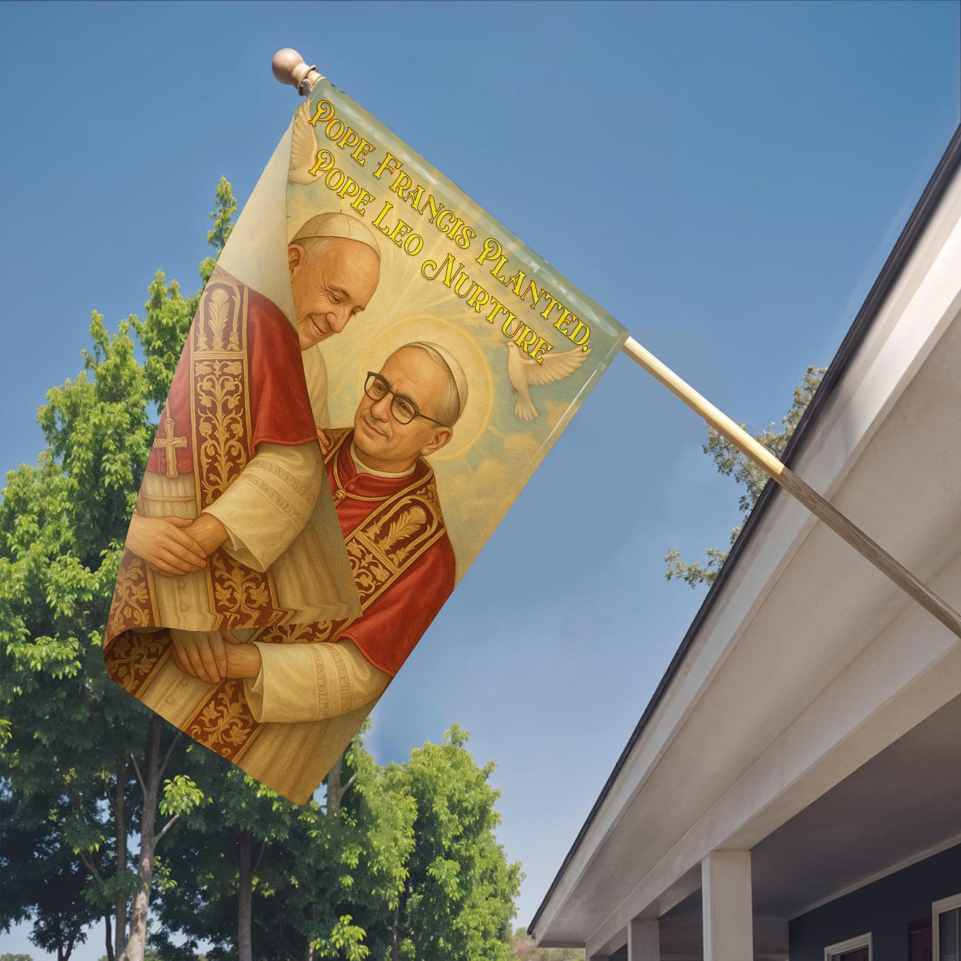 Pope Francis Planted, Pope Leo Nurture, Featuring Popes