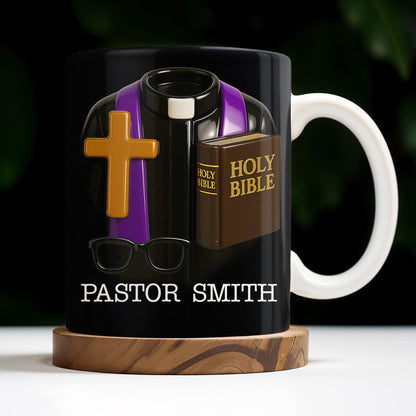 Pastor Smith, Cross, Glasses and Holy Bible