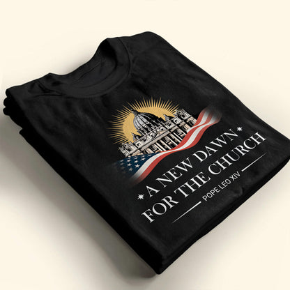 A New Dawn For The Church, Catholic Church and American Flag
