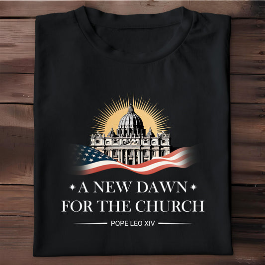 A New Dawn For The Church, Catholic Church and American Flag