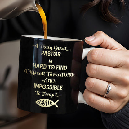 A Truly Great Pastor Is Hard To Find, Cross, Holy Bible And Glasses