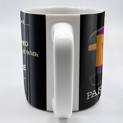 A Truly Great Pastor Is Hard To Find, Cross, Holy Bible And Glasses
