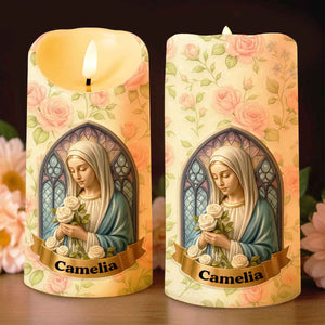 Tranquil Beauty Of Faith And Roses