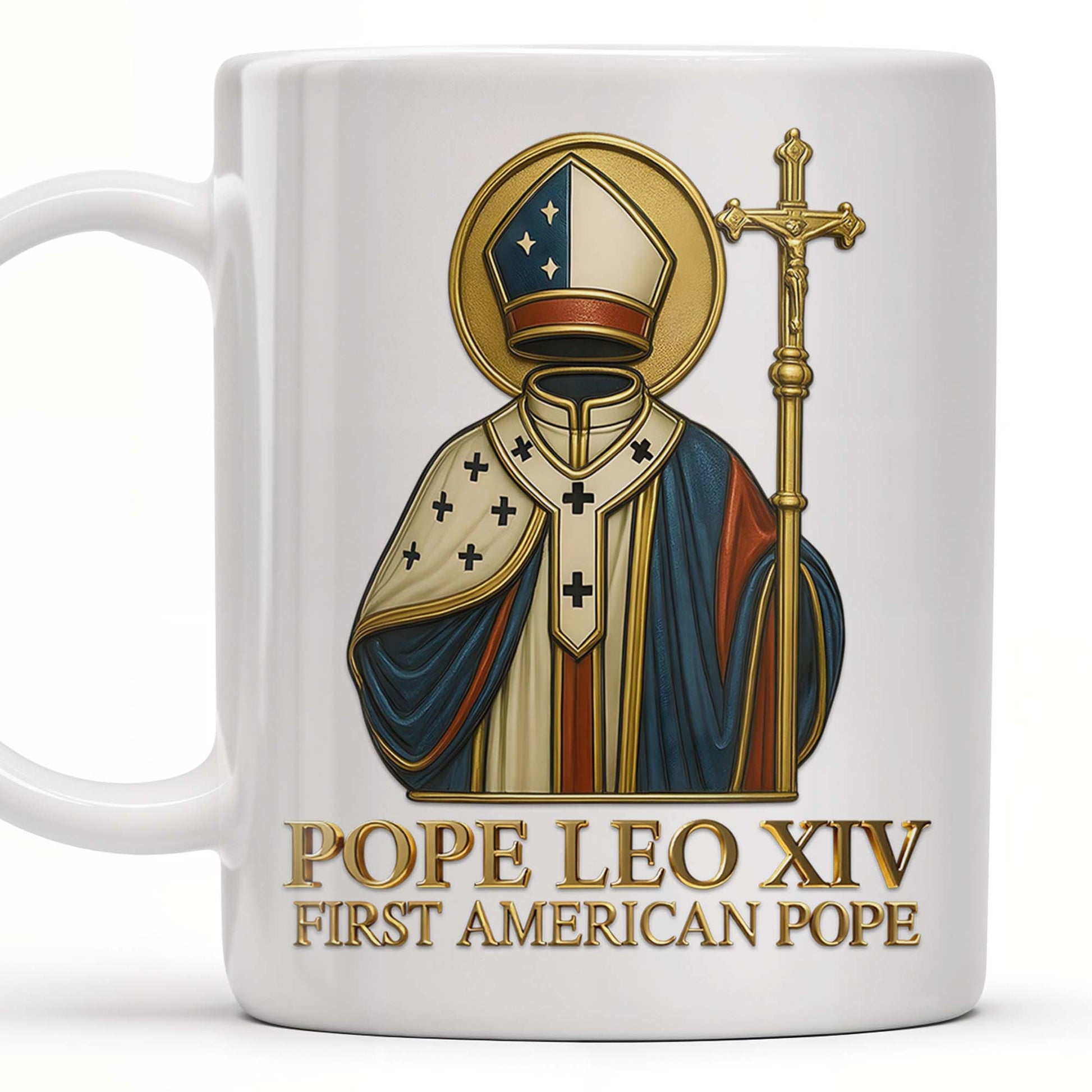 Pope Leo XIV First American Pope, Religious Attire and Cross