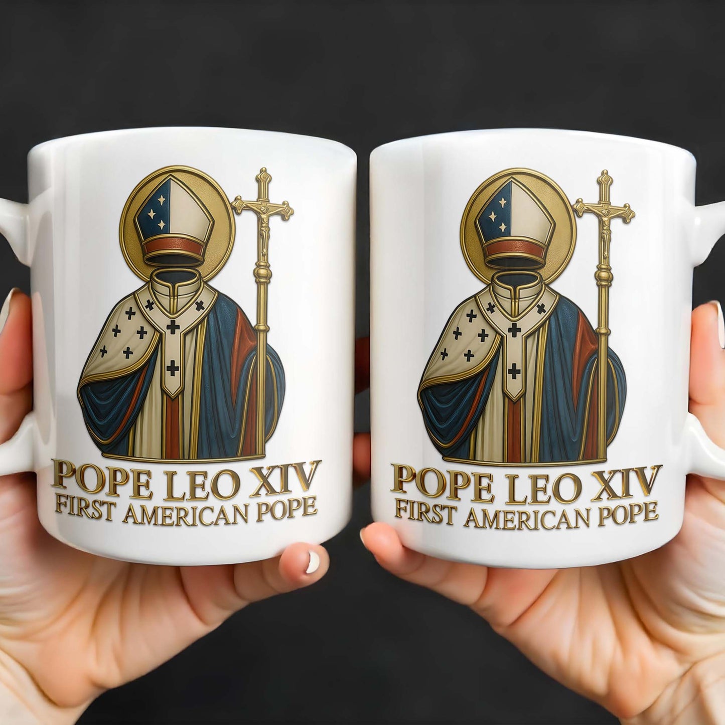 Pope Leo XIV First American Pope, Religious Attire and Cross