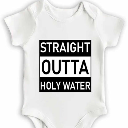 Straight Outta Holy Water Personalized Baby Gear