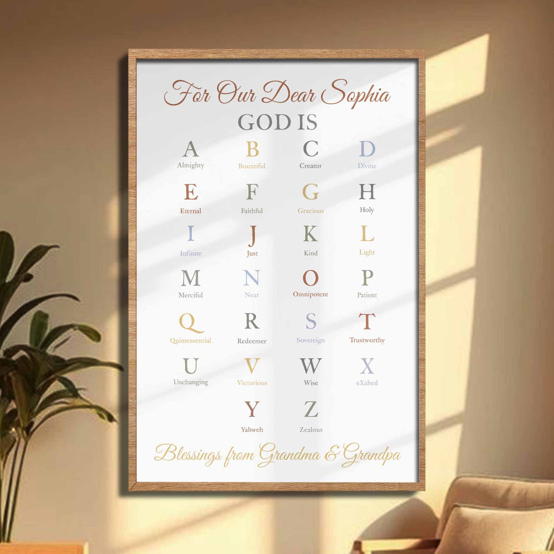 God Is A-Z Attributes, Blessings From Grandma And Grandpa