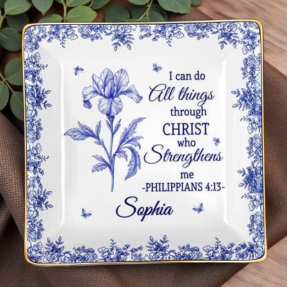 I Can Do All Things Through Christ, Floral Design