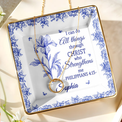 I Can Do All Things Through Christ, Floral Design