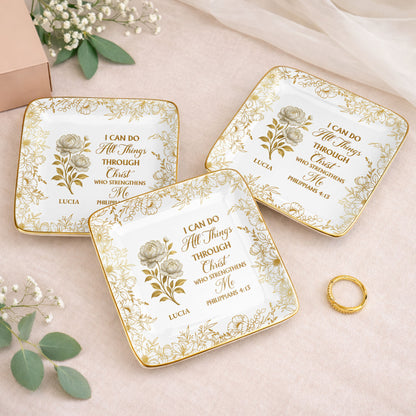 I Can Do All Things Through Christ, Floral Design