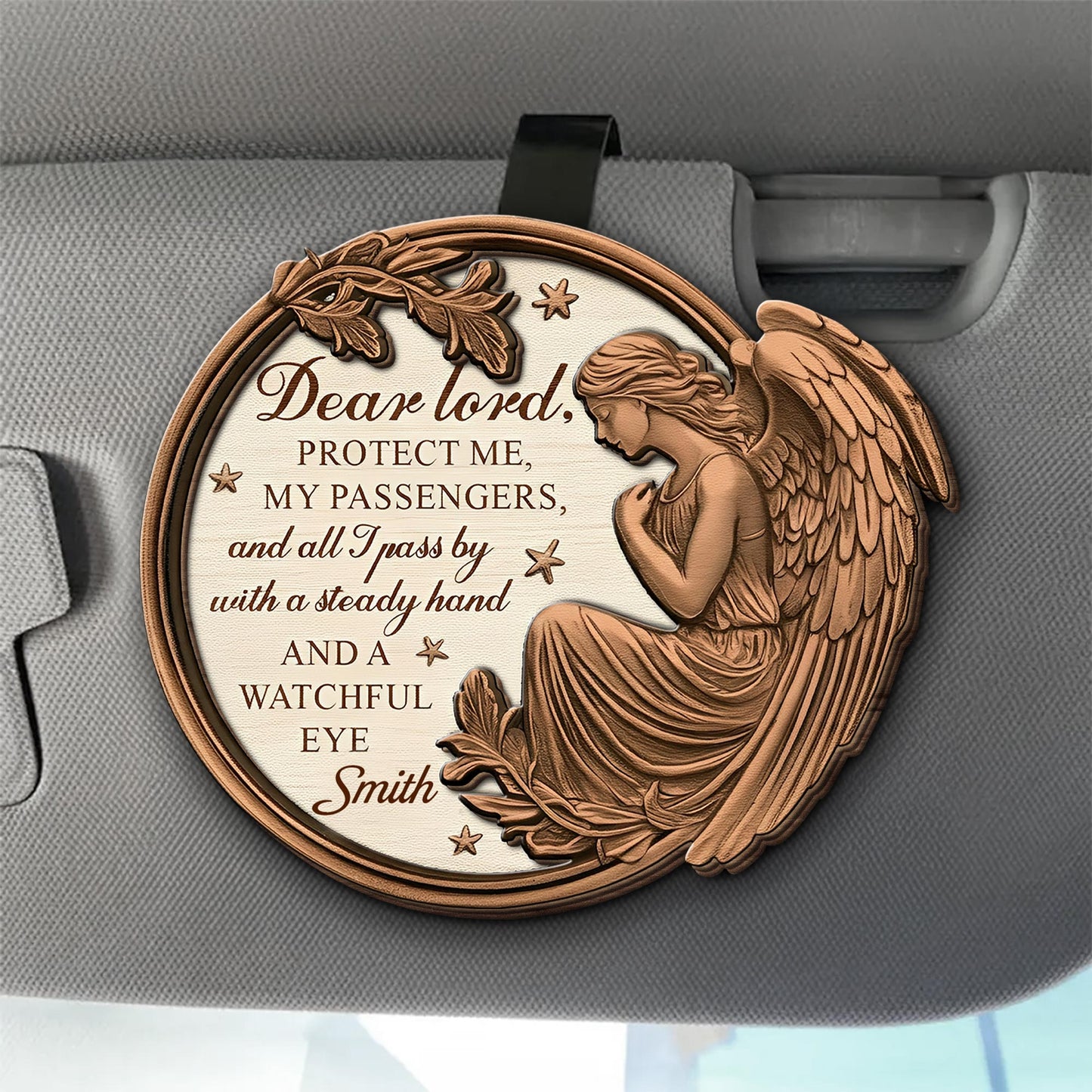 Dear Loved, Protect Me, Angel Visor Clip, Stars