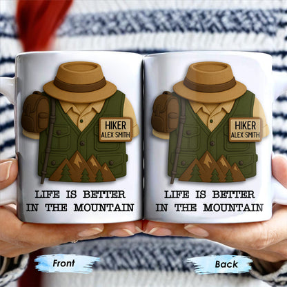 Life Is Better In The Mountain, Mountains and Hiking Gear
