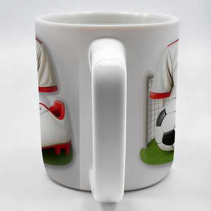Celebrate Your Passion For Soccer With This Vibrant Soccer Jersey, Soccer Ball, And Soccer Cleats