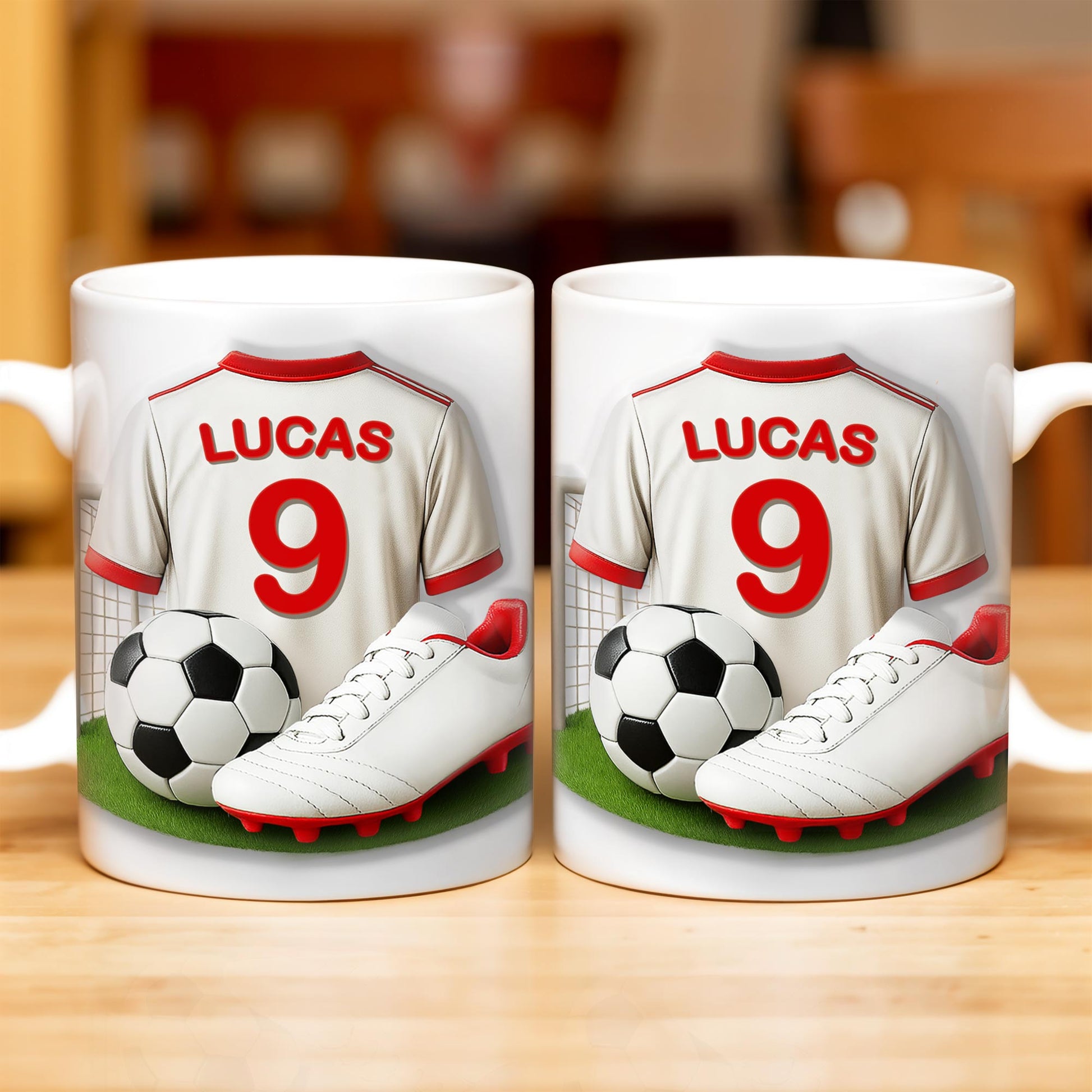 Celebrate Your Passion For Soccer With This Vibrant Soccer Jersey, Soccer Ball, And Soccer Cleats