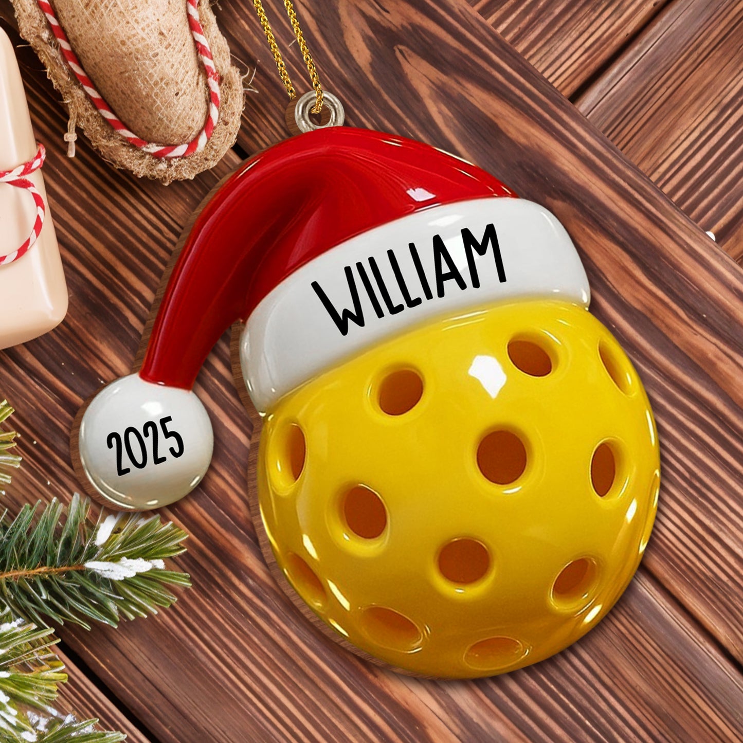 Personalized Sports Ornaments For Every Athlete - Personalized Custom Wood Ornament, Custom Shaped - SPORT017_WDO