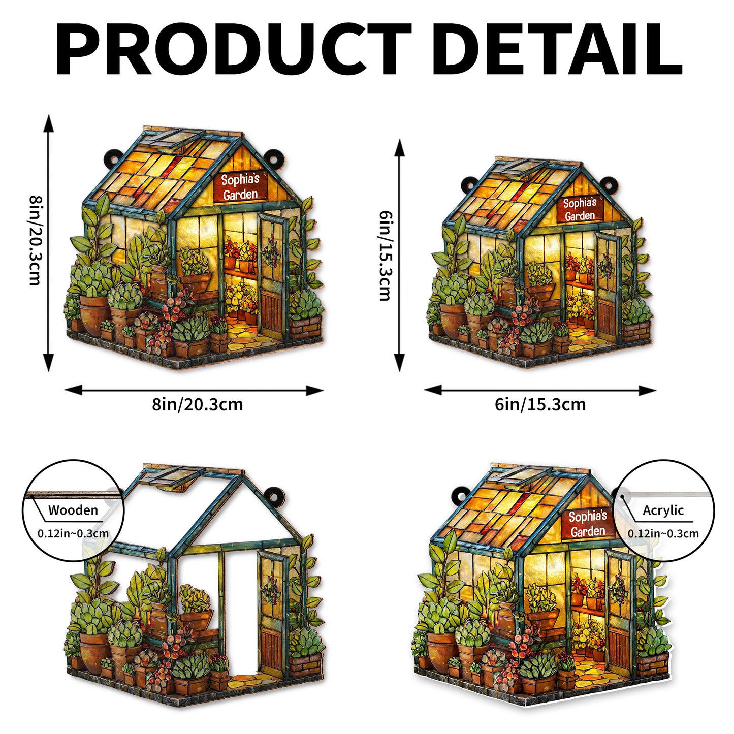 Welcome To My Garden Greenhouse With Plants