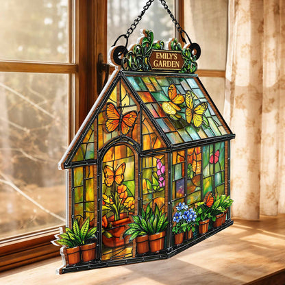 Brighten Your Windows With Colorful Butterflies And Flowers