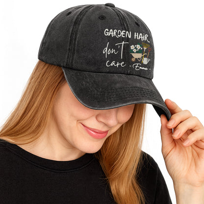 Garden Hair Don't Care, Flowers And Garden Tools