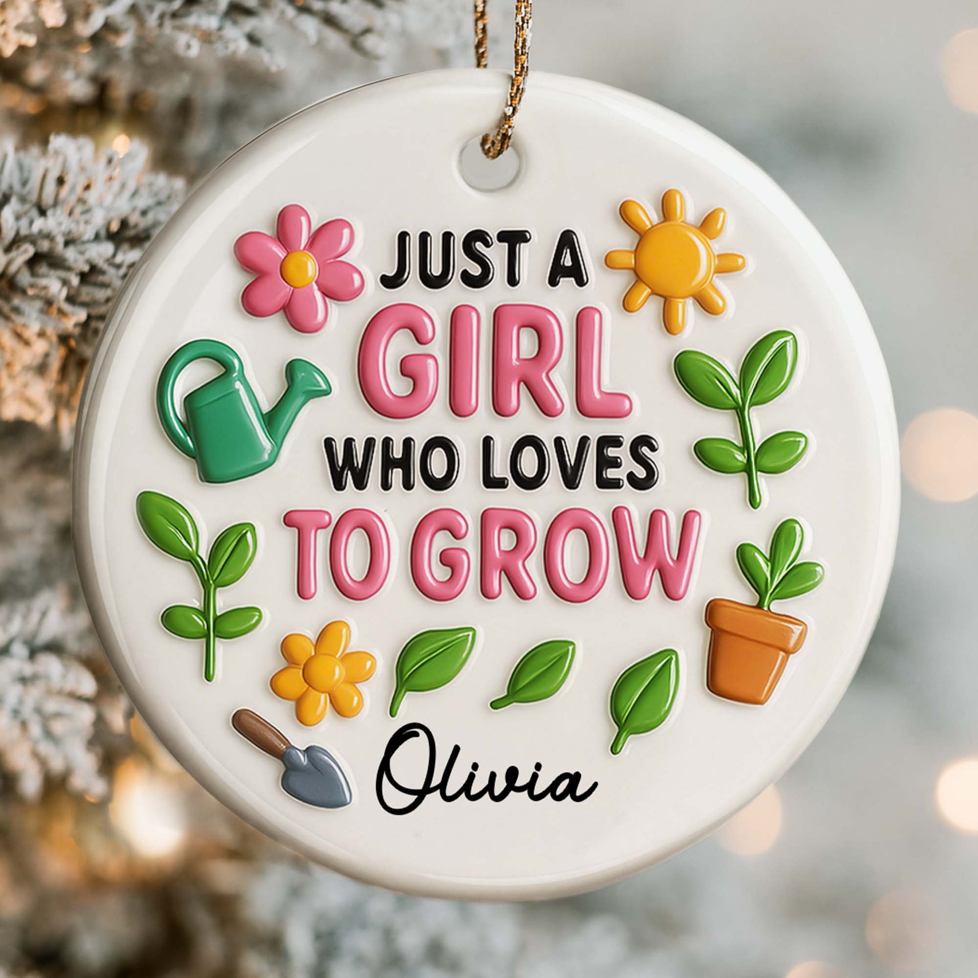 Just A Girl Who Loves To Grow, Flowers And Gardening Essentials