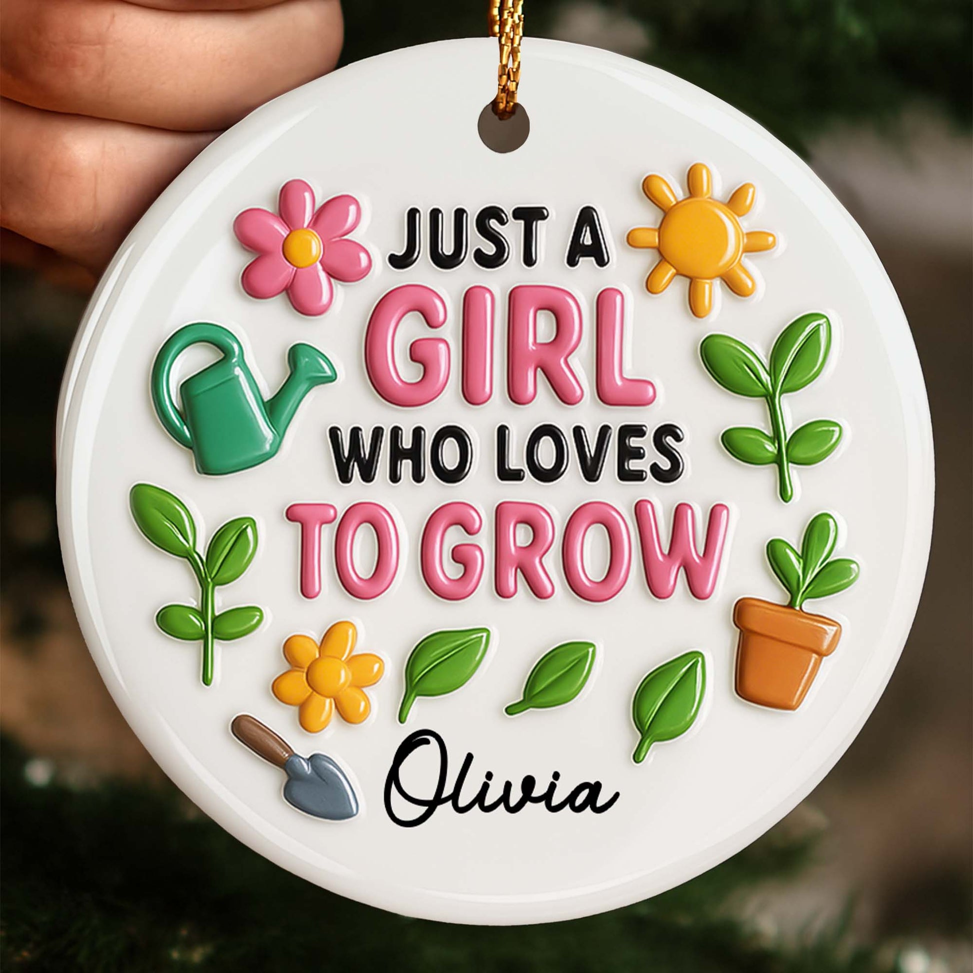 Just A Girl Who Loves To Grow, Flowers And Gardening Essentials