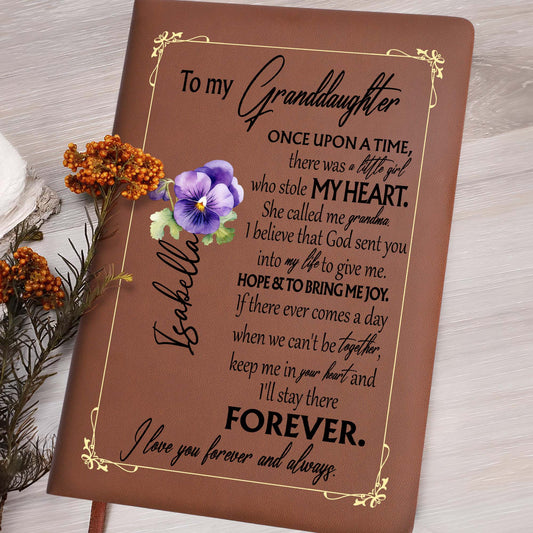 Granddaughter, You Have My Heart – Vintage Frame and Flowers