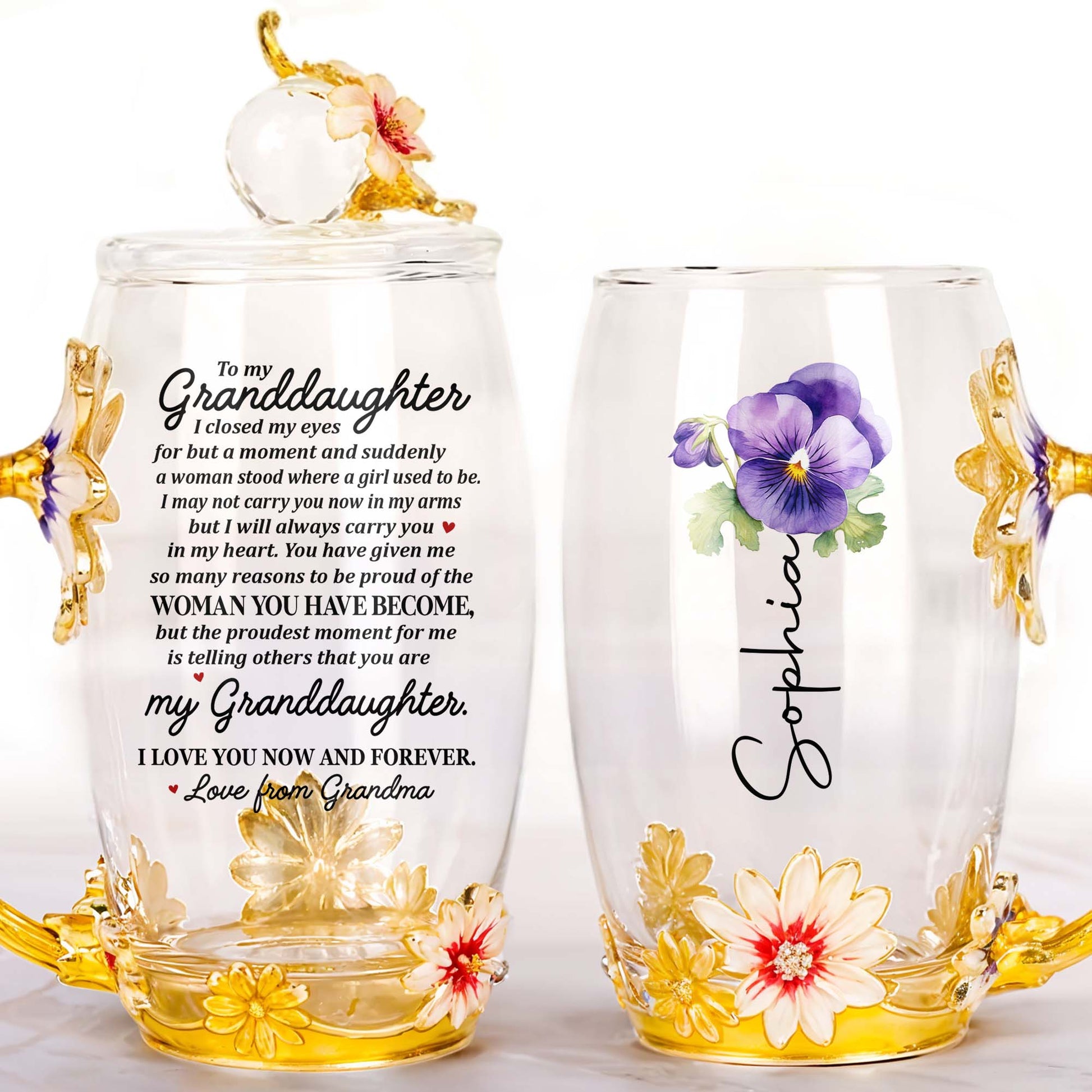 Sip Your Way Through Spring, Enamel And Flowers