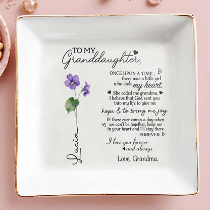 Always Remember You Are Braver Custom Jewelry Dish - Personalized Custom Jewelry Dish - GDT023_SCRD