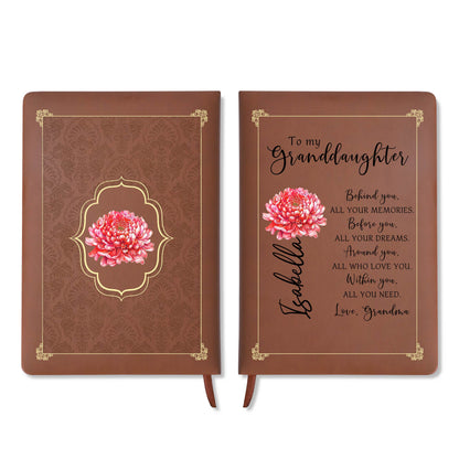 A Heartfelt Message For Granddaughter With Beautiful Flowers