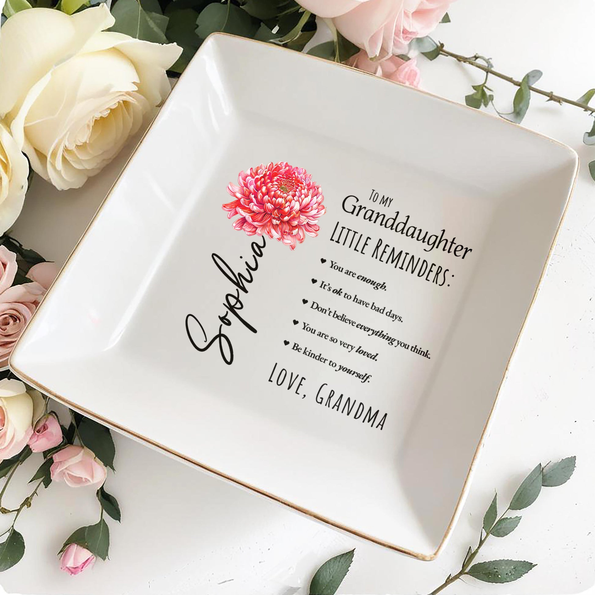 Little Reminders For Granddaughter From Grandma