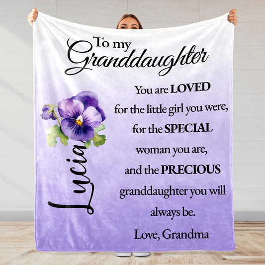 Loved Granddaughter Special Woman Precious Always