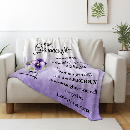 Loved Granddaughter Special Woman Precious Always