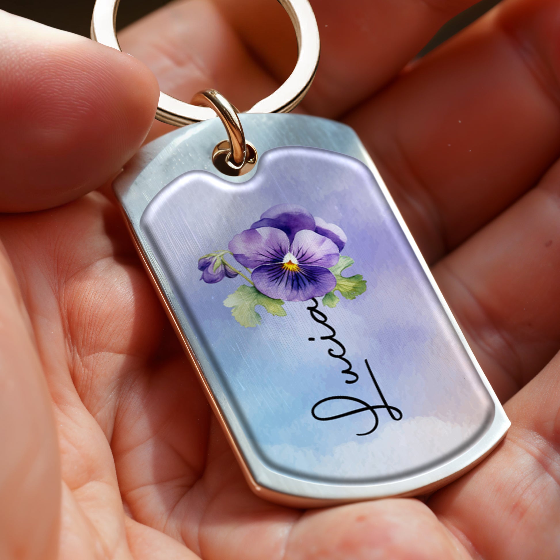 Inspirational Message For Granddaughter With Flowers
