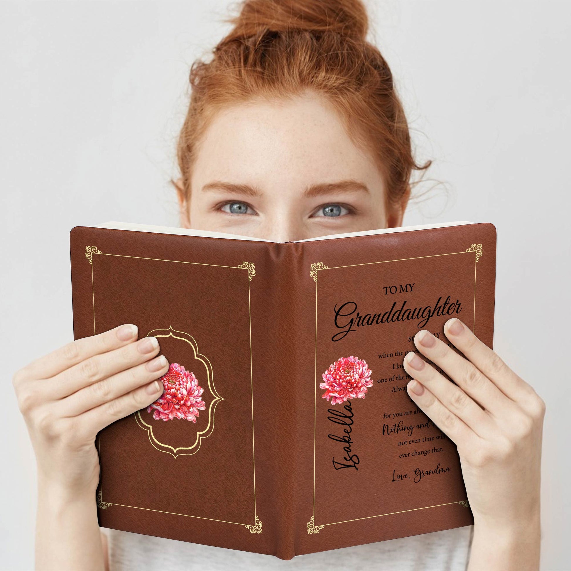 Beautiful Chapters With Granddaughter Featuring Flowers
