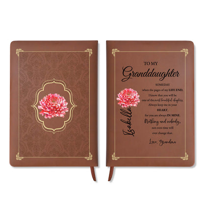 Beautiful Chapters With Granddaughter Featuring Flowers
