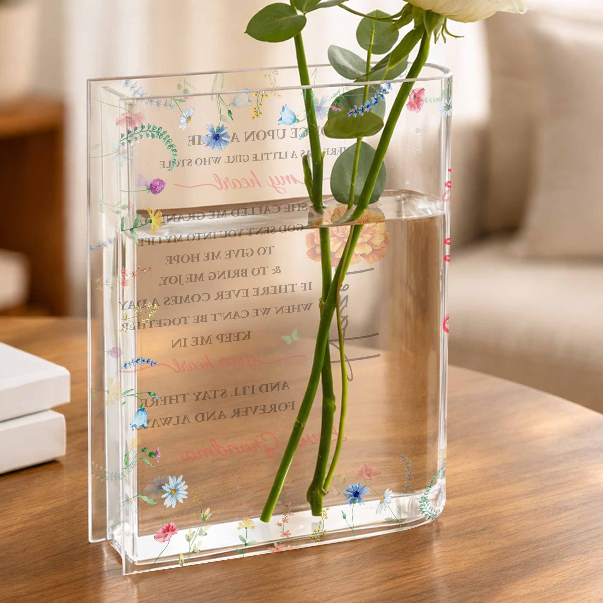 Once Upon A Time There Was A Little Girl, Flowers