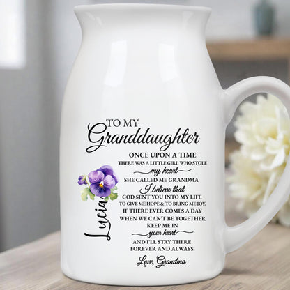 Granddaughter Heartwarming Message With Flowers