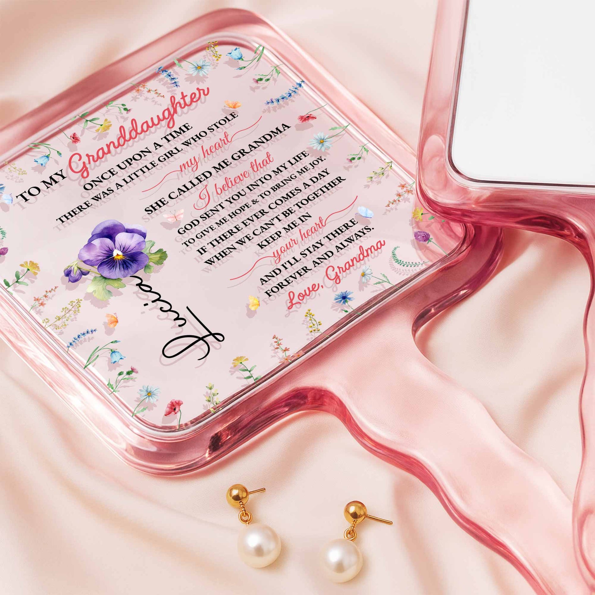 To My Granddaughter, Love And Always, Flowers