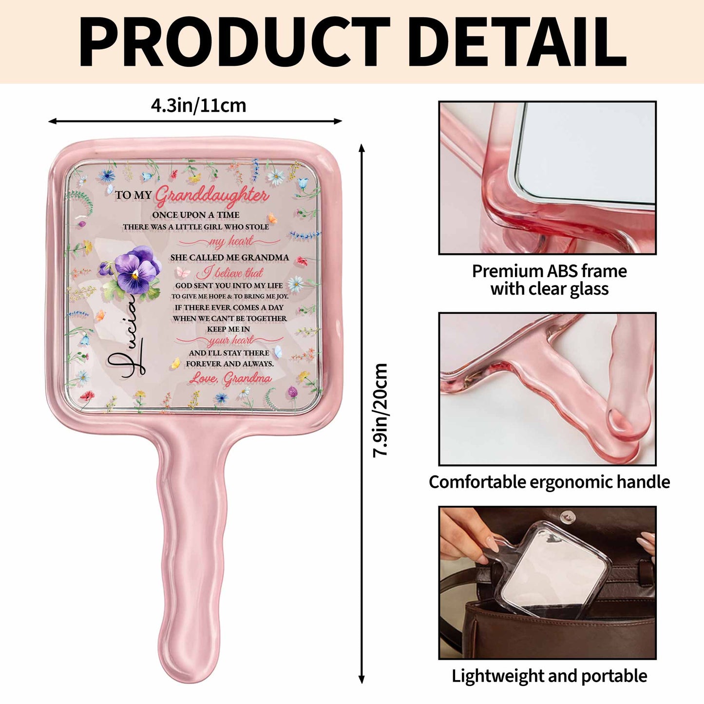 To My Granddaughter, Love And Always, Flowers