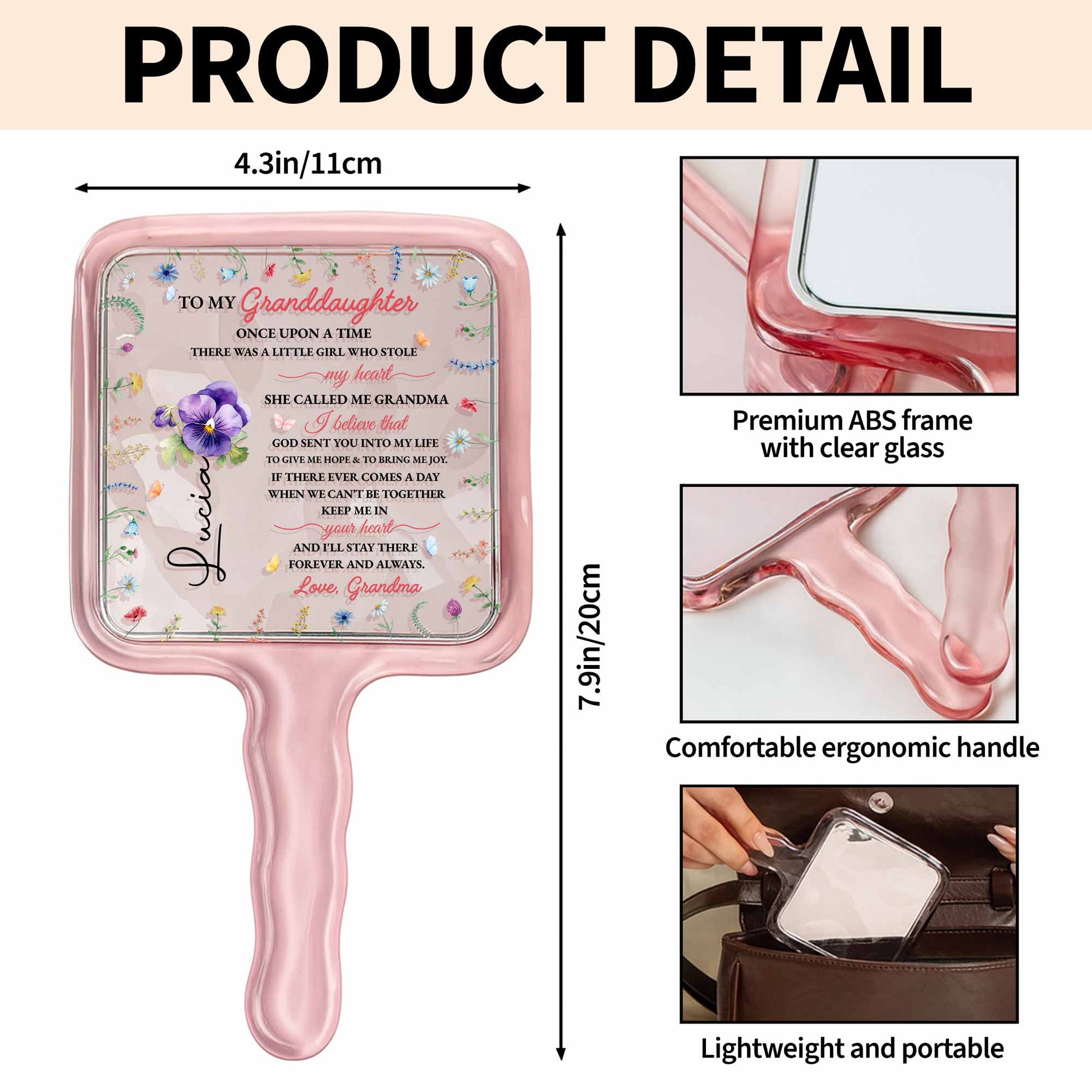 To My Granddaughter, Love And Always, Flowers