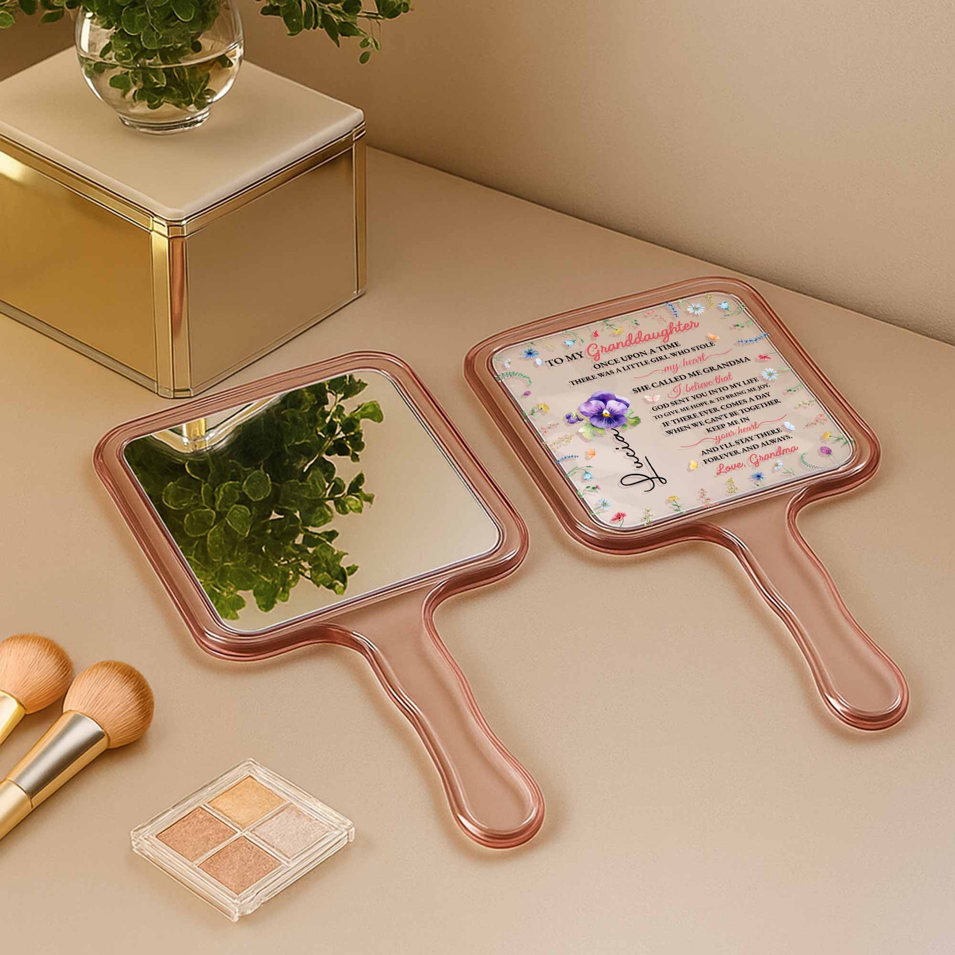 To My Granddaughter, Love And Always, Flowers