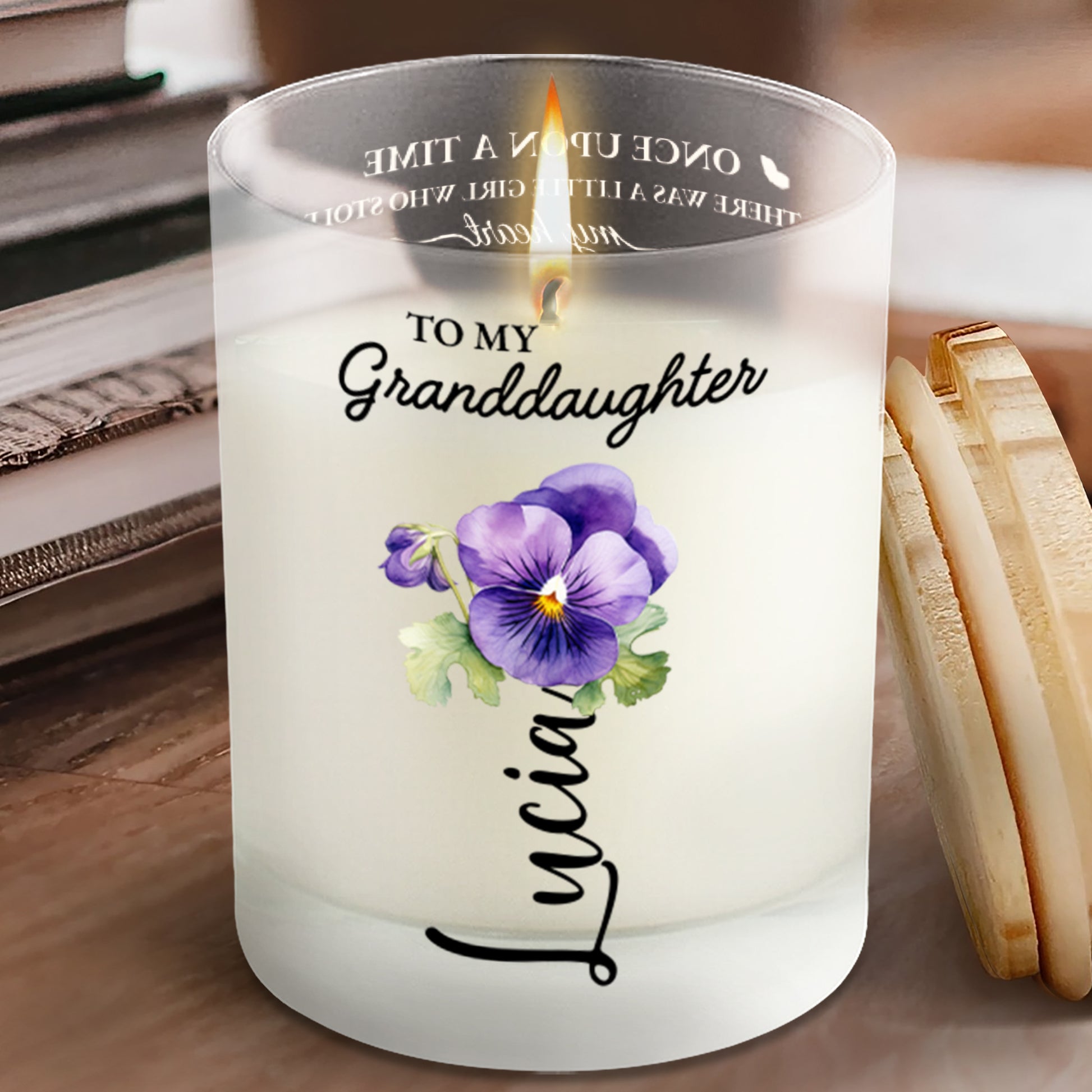 Granddaughter Love Forever And Always With Flowers