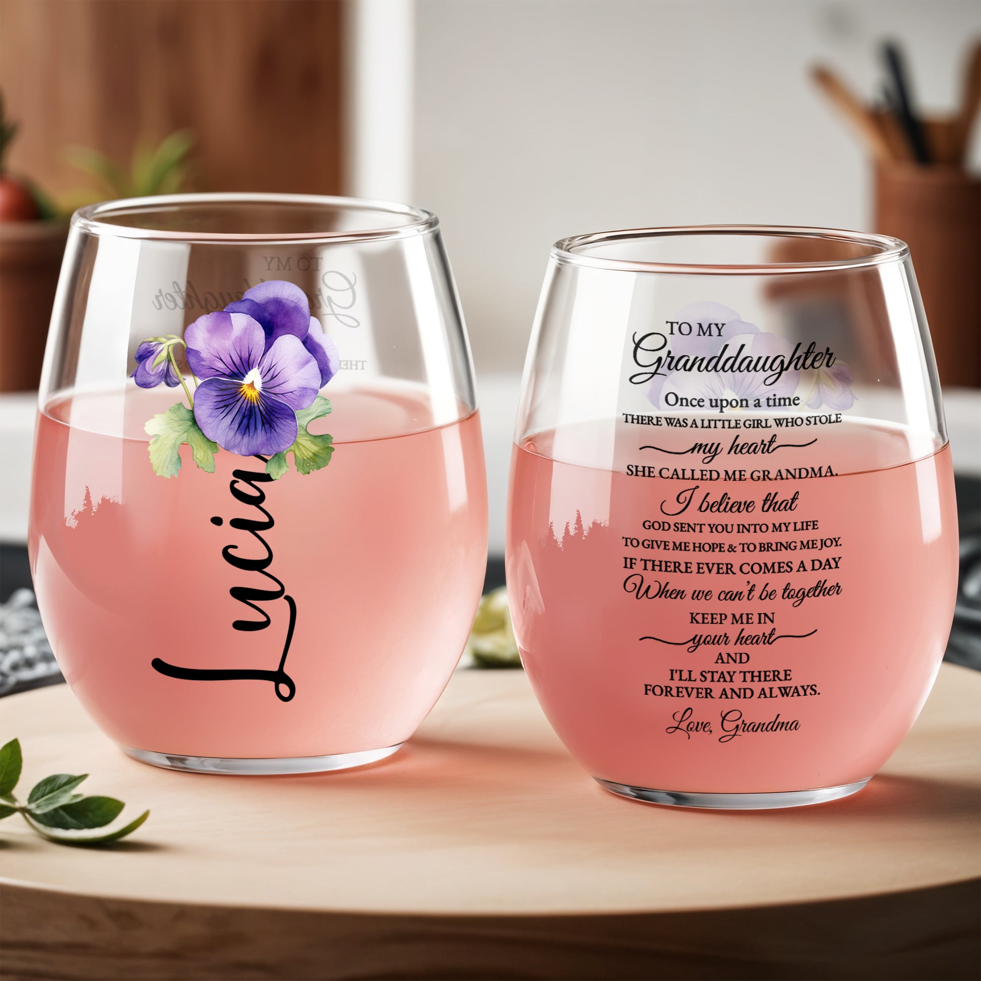 Granddaughter Forever In My Heart Love Grandma Keepsake