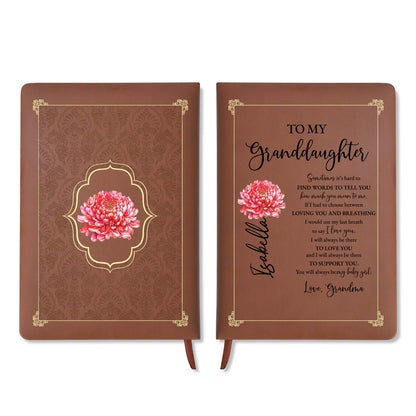 Love And Support For My Granddaughter, Beautiful Floral Design